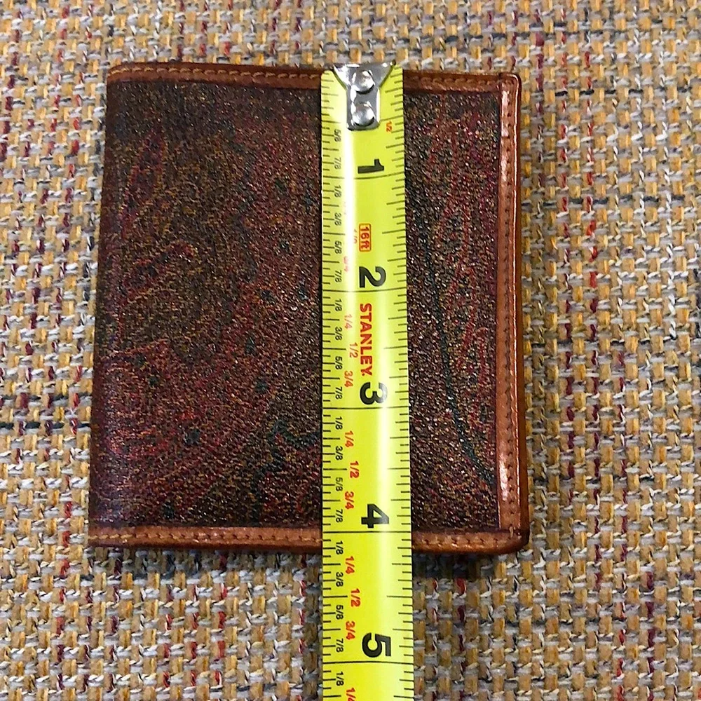 ETRO Milano Paisley Bifold Wallet Excellent Condition